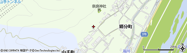 広島県福山市郷分町993周辺の地図