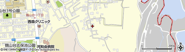 大阪府和泉市上代町612周辺の地図