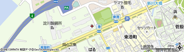 ヨドコウ興産株式会社　大阪支店周辺の地図