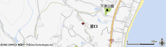 兵庫県淡路市釜口2190周辺の地図