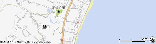 兵庫県淡路市釜口2374周辺の地図