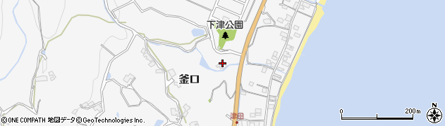 兵庫県淡路市釜口2271周辺の地図