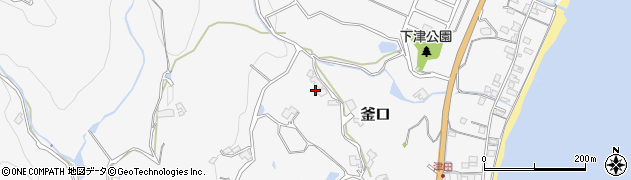 兵庫県淡路市釜口2189周辺の地図