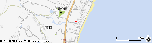 兵庫県淡路市釜口2365周辺の地図