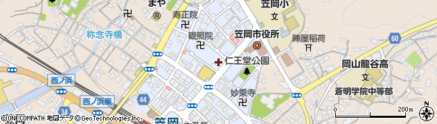 藤井理容所周辺の地図