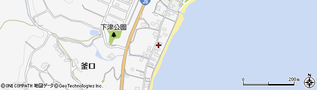兵庫県淡路市釜口2378周辺の地図