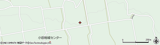 広島県東広島市河内町小田2776周辺の地図