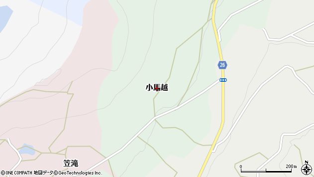 〒761-4153 香川県小豆郡土庄町小馬越の地図