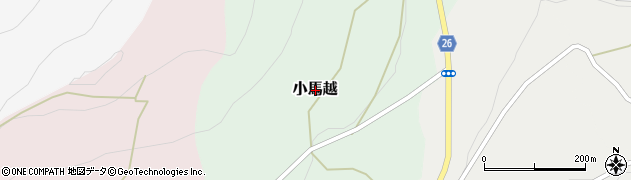 香川県土庄町（小豆郡）小馬越周辺の地図