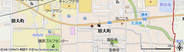 奈良県橿原市膳夫町533周辺の地図