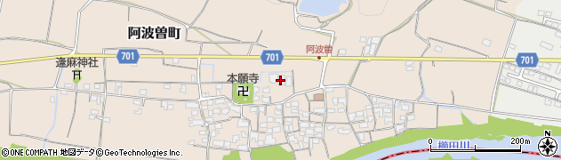 西弘寺周辺の地図