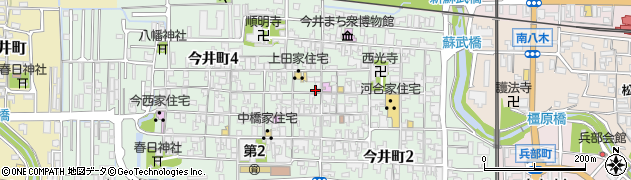 勝井洋裁教室周辺の地図