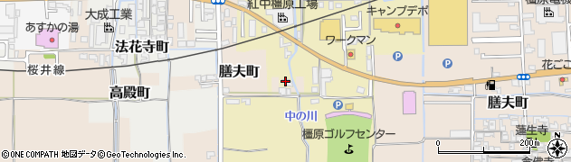 奈良県橿原市出合町80周辺の地図