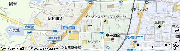 株式会社ヤクルト堺ヤクルト販売　富田林センター周辺の地図