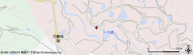 兵庫県淡路市黒谷1106周辺の地図