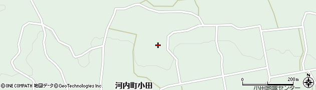 広島県東広島市河内町小田1474周辺の地図