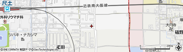奈良県葛城市尺土60-4周辺の地図