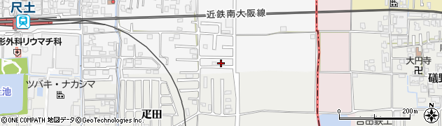 奈良県葛城市尺土60-5周辺の地図