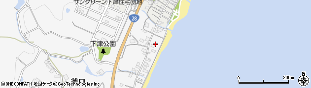 兵庫県淡路市釜口2384周辺の地図