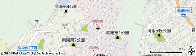 広島県福山市向陽町周辺の地図