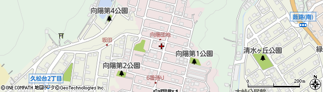 広島県福山市向陽町周辺の地図