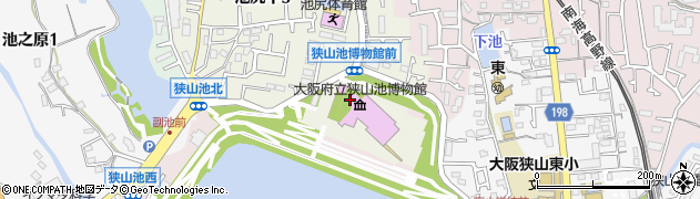 大阪狭山市立郷土資料館周辺の地図