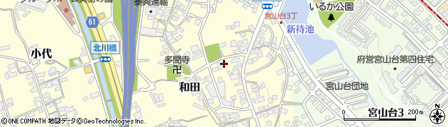 大阪府堺市南区和田周辺の地図