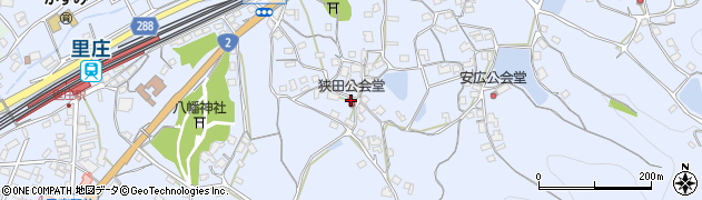 岡山県浅口郡里庄町新庄2536周辺の地図