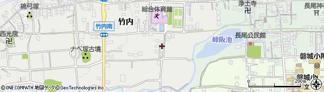 奈良県葛城市竹内758周辺の地図