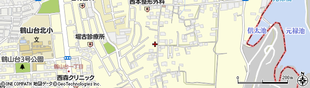 大阪府和泉市上代町662周辺の地図