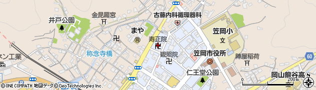 寿正院周辺の地図