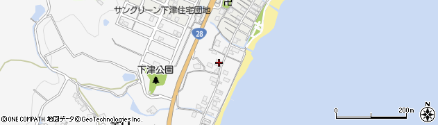 兵庫県淡路市釜口2387周辺の地図