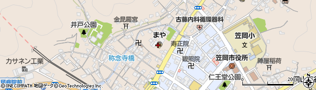 玄忠寺周辺の地図