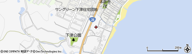 兵庫県淡路市釜口2390周辺の地図