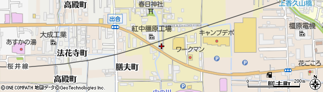 奈良県橿原市出合町29周辺の地図
