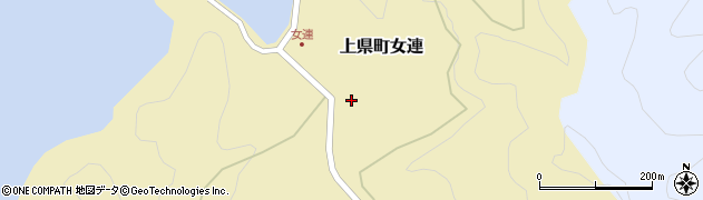 長崎県対馬市上県町女連145周辺の地図