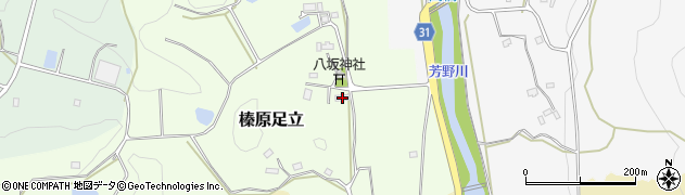 奈良県宇陀市榛原足立65周辺の地図