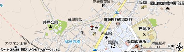 隅田川周辺の地図