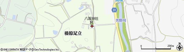 奈良県宇陀市榛原足立70周辺の地図