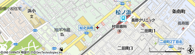 堺阪南線周辺の地図