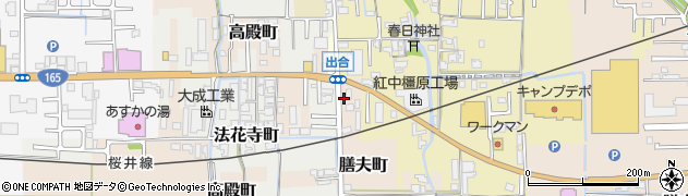 奈良県橿原市膳夫町661周辺の地図