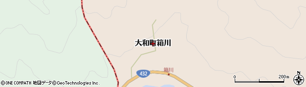 広島県三原市大和町箱川周辺の地図