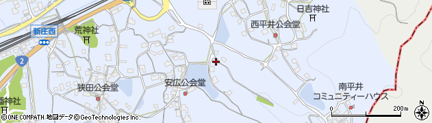岡山県浅口郡里庄町新庄1965周辺の地図