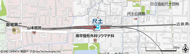 奈良県葛城市周辺の地図