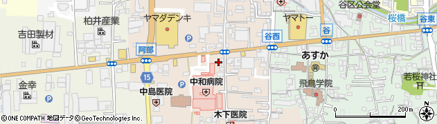 奈良県桜井市阿部364周辺の地図