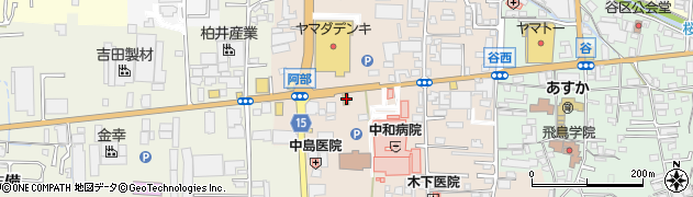 奈良県桜井市阿部386周辺の地図