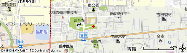 奈良県桜井市吉備473周辺の地図