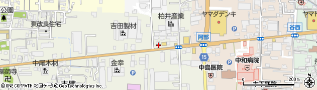 奈良県桜井市吉備563周辺の地図