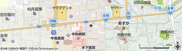 奈良県桜井市阿部534周辺の地図