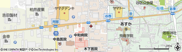 奈良県桜井市阿部535周辺の地図